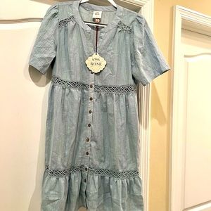 Knox rose blue dress